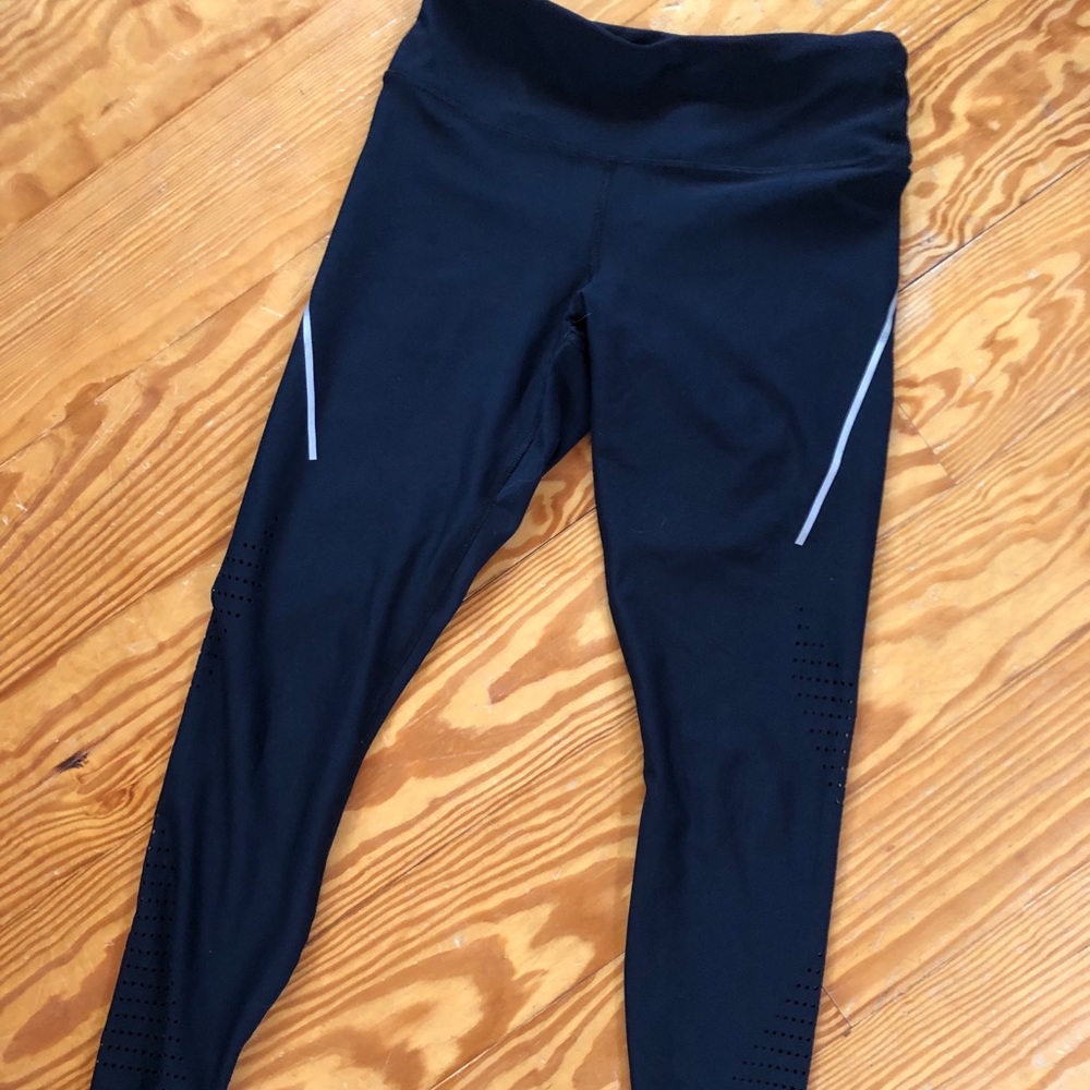 7/8 Athletic Leggings Black